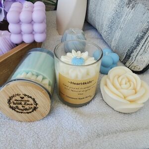 Heart4kids Scented Candles Cinnamon Apple Berry 2×(7oz)